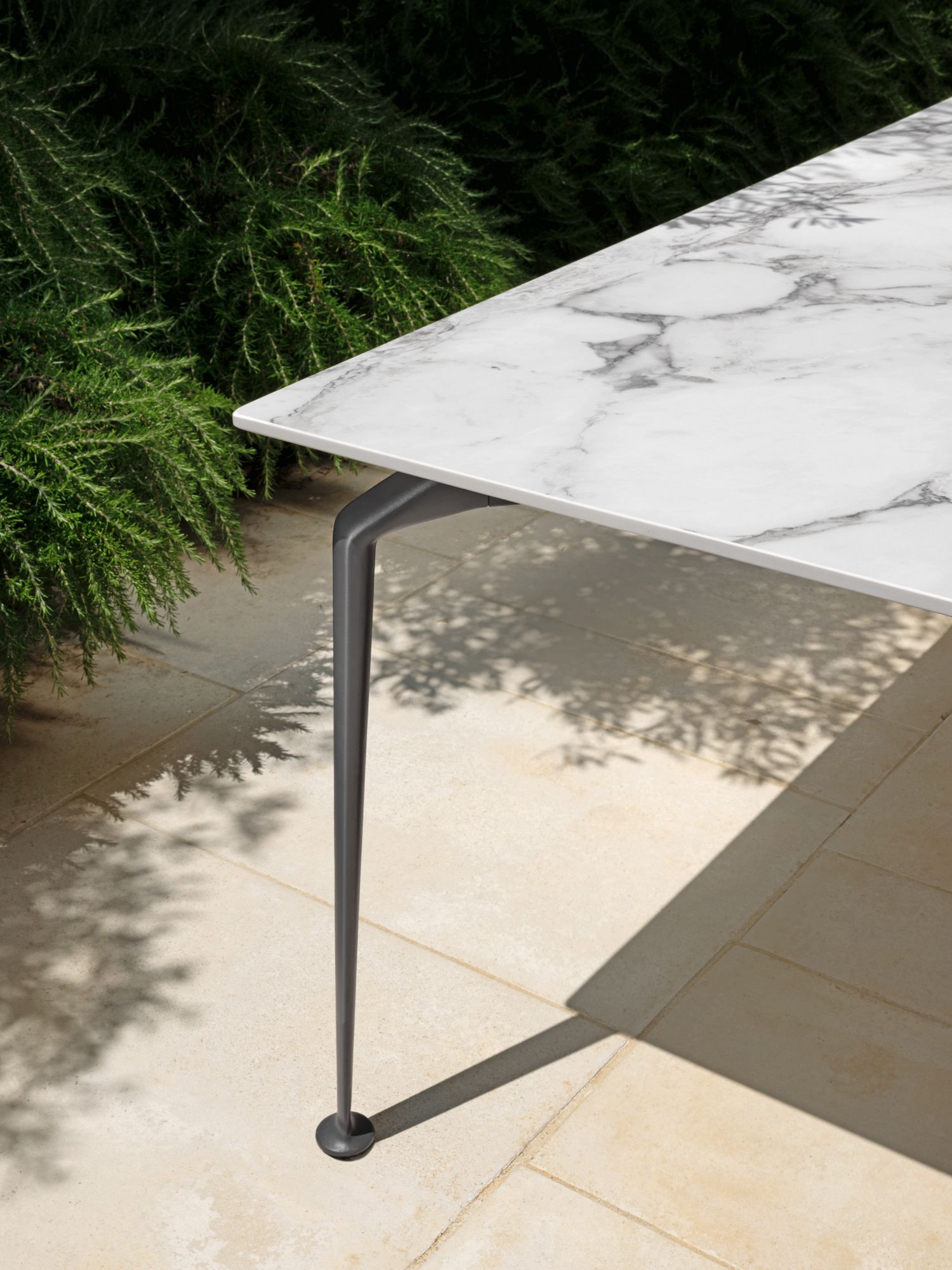 Квадратный садовый стол из керамогранита Talenti Cruise Alu ARCH-00128789 - Вид №4