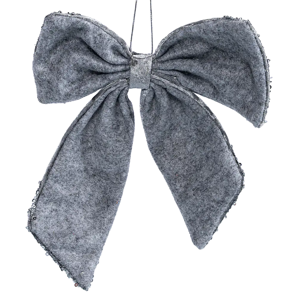 89368969 Украшение декоративное Бант полиэстер 22x20 см фиолетовый STLM-1509198 Santreyd  - Вид №2