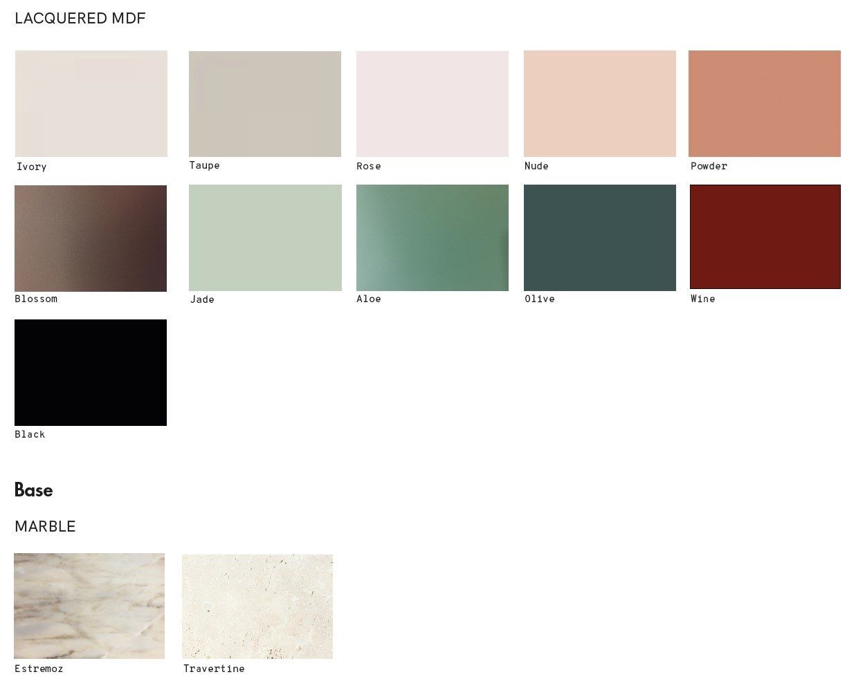 Квадратный стол из мрамора Estremoz Mambo Unlimited Ideas Poppy ARCH-00089719 - Вид №3