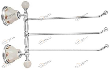 Полотенцедержатель тройной поворотный MIGLIORE Provance Ml.PRO-60.554.CR, цвет хром 