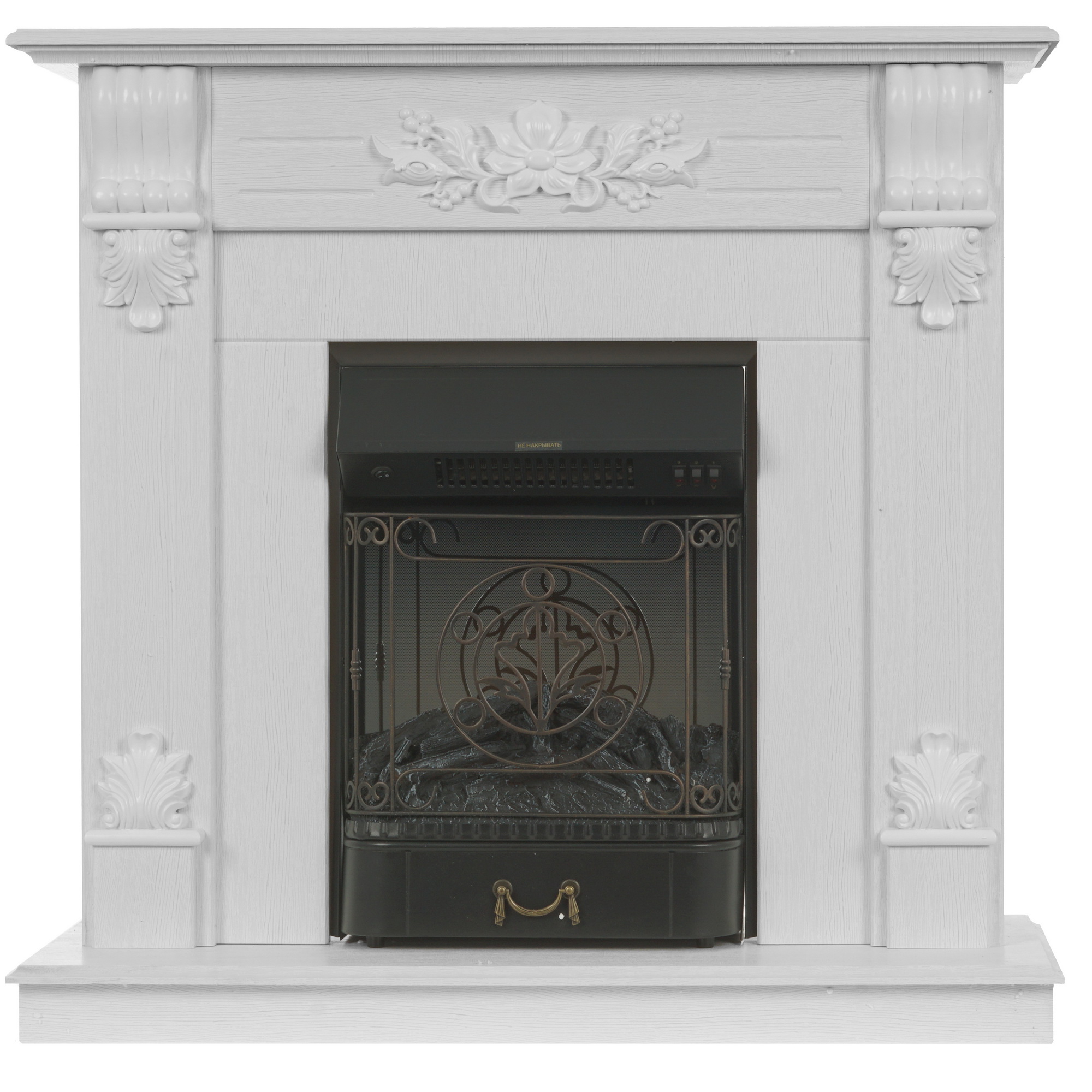 5342355 Каминокомплект RealFlame Ottawa WT + Majestic Lux S BL STDN-0055220 - Вид №3