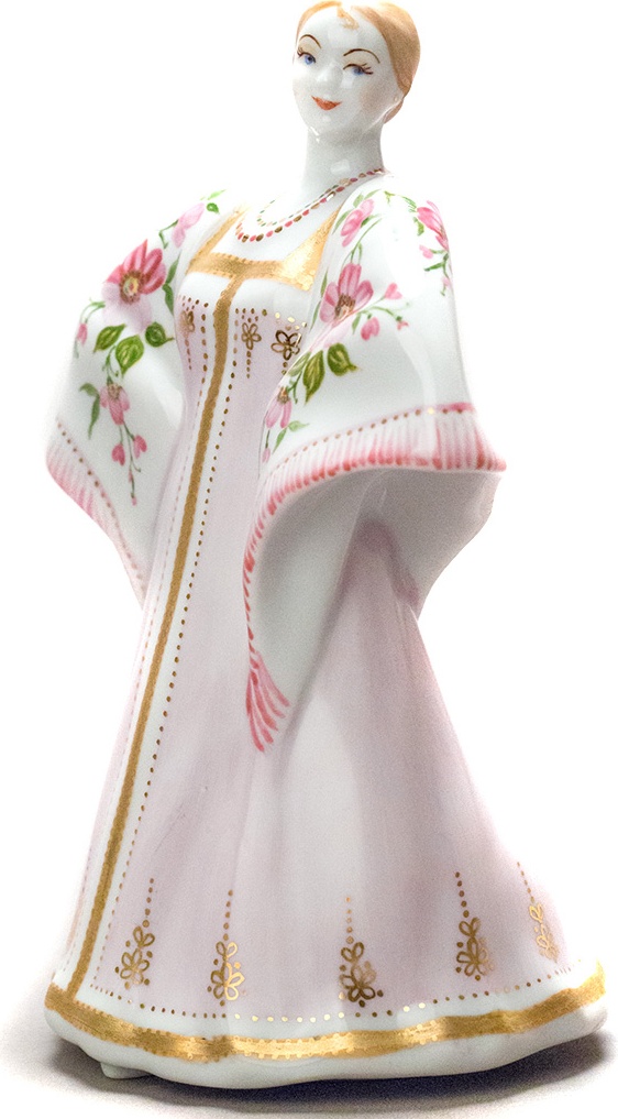 10618099 Дулевский фарфор Скульптура "Русская пляска" Фарфор 