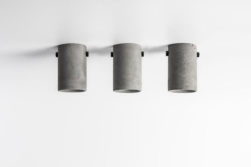 Bentu Design Светодиодный потолочный светильник из бетона Lv C124150  - Вид №4