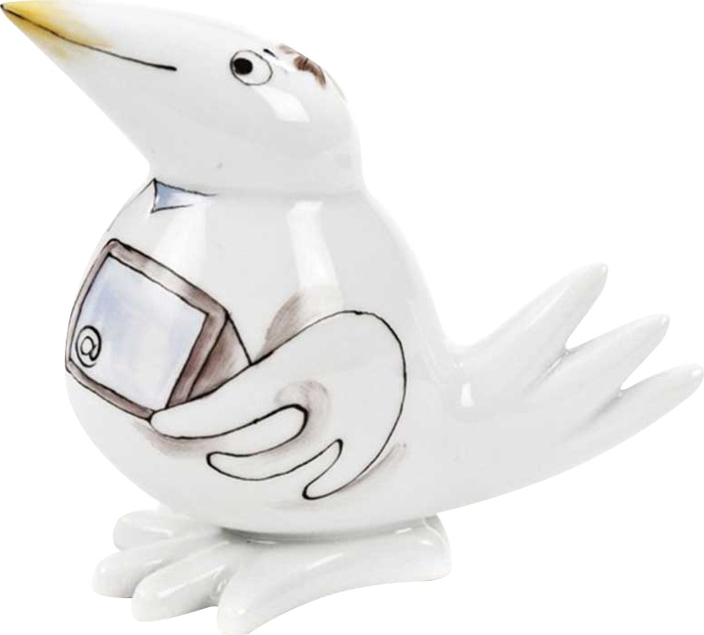 87018 Meissen Фигурка 5см "Программист" Фарфор 