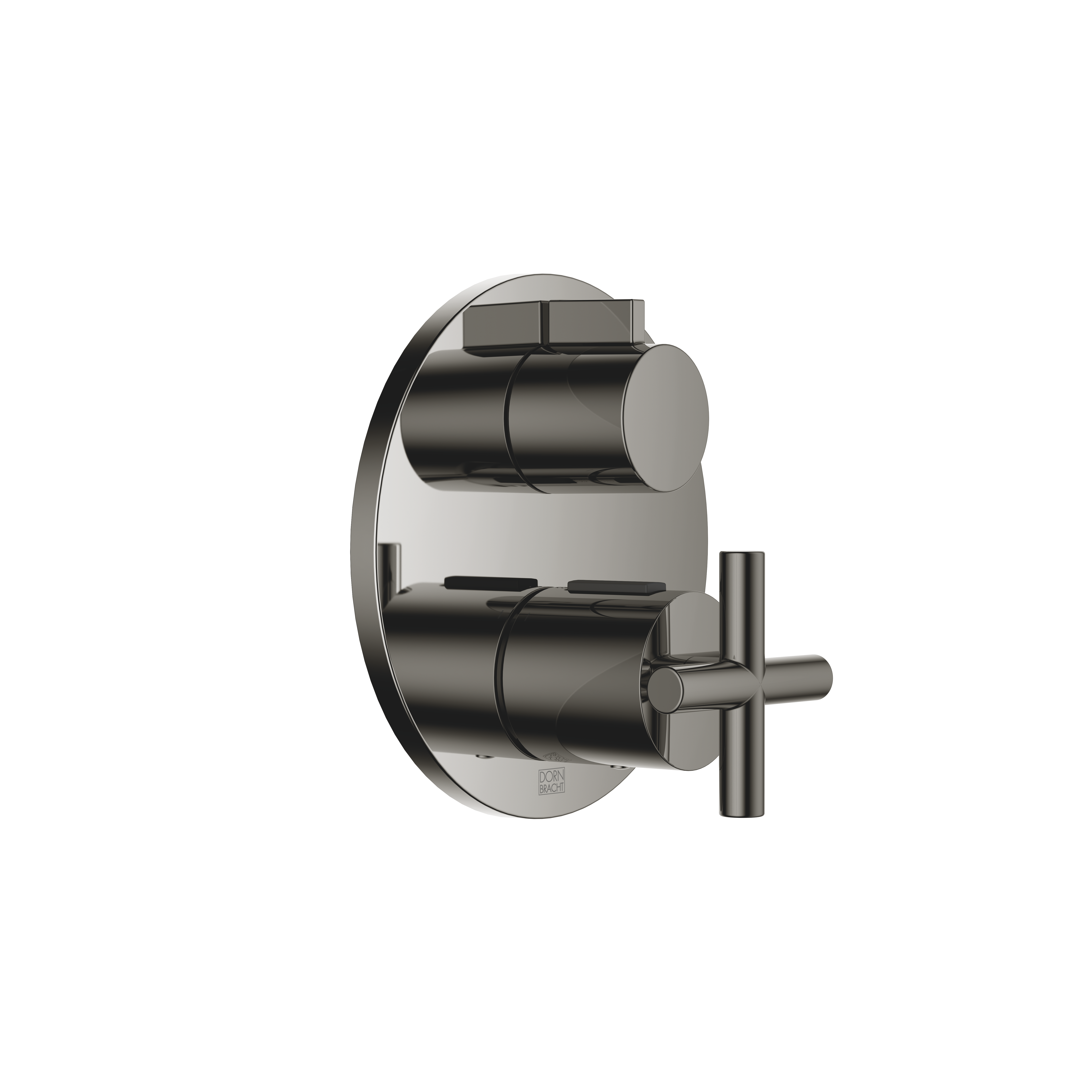 TARA Скрытый термостат с однофункциональным регулятором громкости - Темный Хром DornBracht 36425892-19