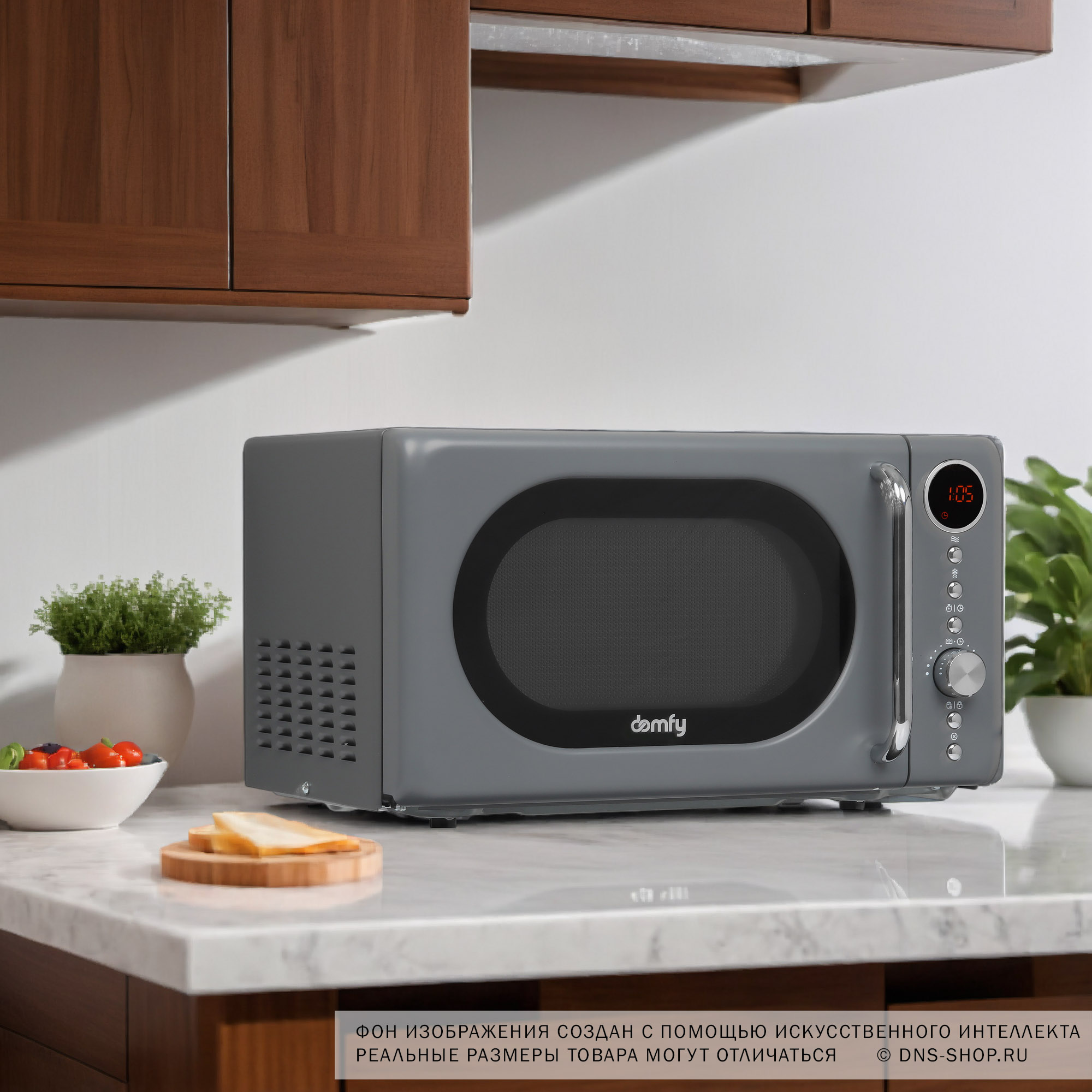 9150684 Микроволновая печь Domfy DSG-MW401 серый STDN-0106960 - Вид №10