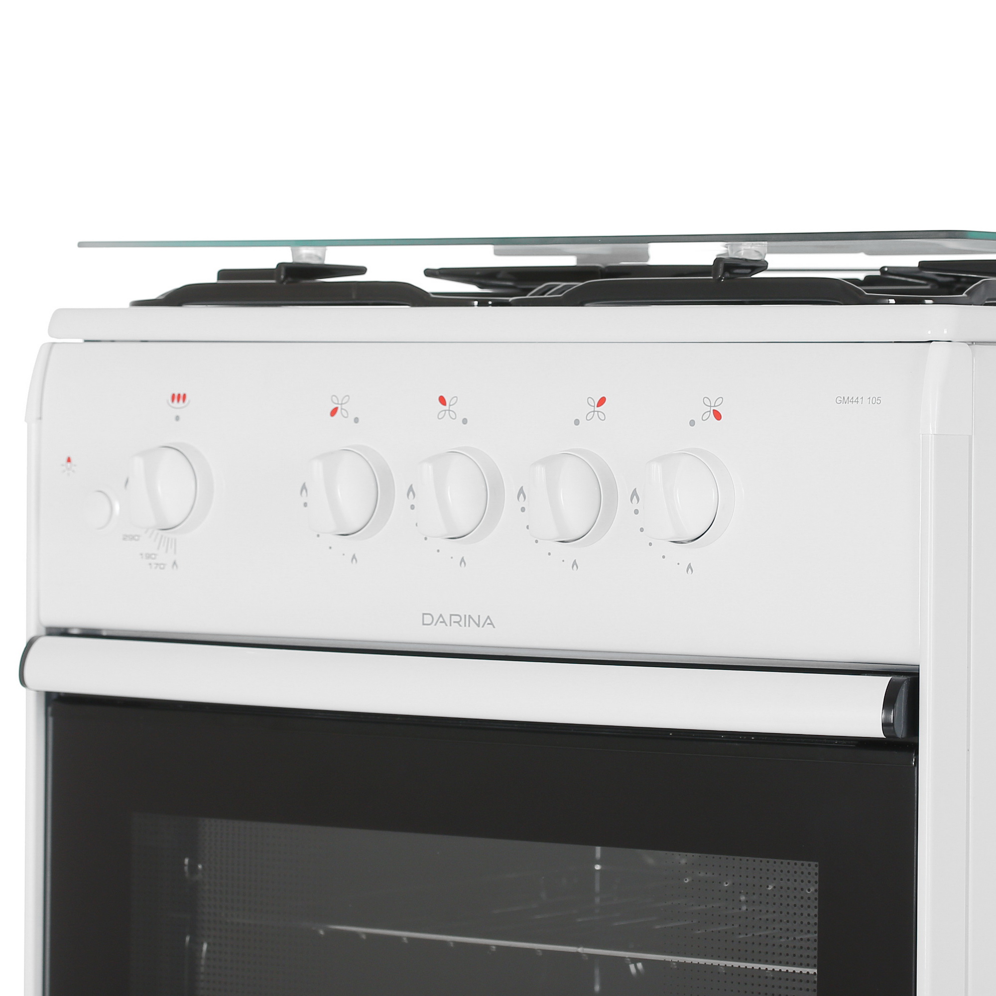 8140318 Газовая плита DARINA 1B GM 441 105 W белый STDN-0115666 - Вид №3