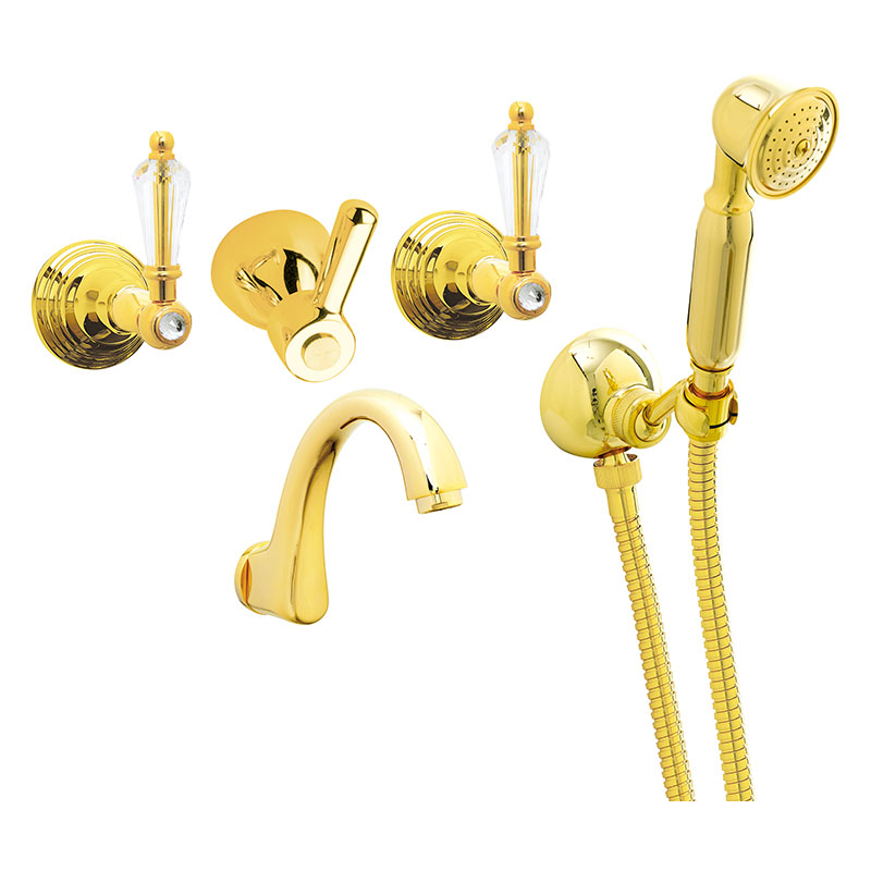 RY4440DO Смеситель для душа DANIEL RUBINETTERIE Crystal