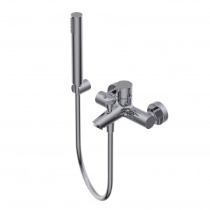 PR34EH201 Смеситель для ванны, однорычажный, внешний Ritmonio Tie