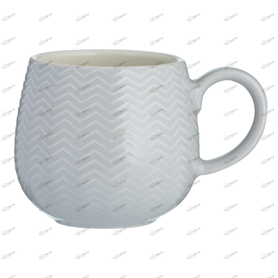 Чашка 350 мл серая Embossed MASON CASH EMBOSSED 00-3863589 Серый 