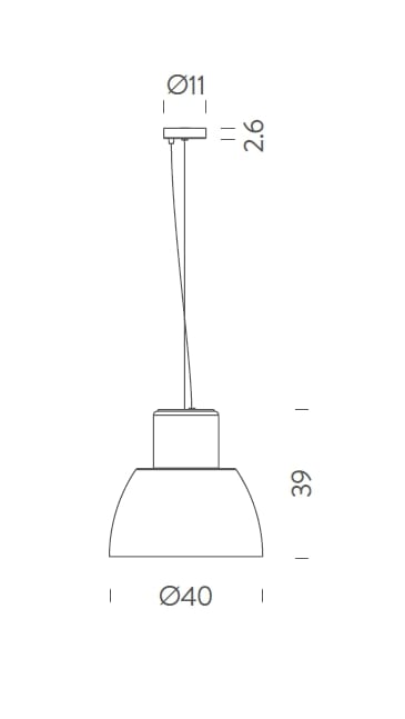 Стеклянный подвесной светильник NEMO LOROSAE ARCH-00070041 - Вид №8