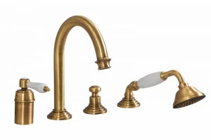 Смеситель на борт ванны однорычажный Cezares APHRODITE-BVDM-02-Bi