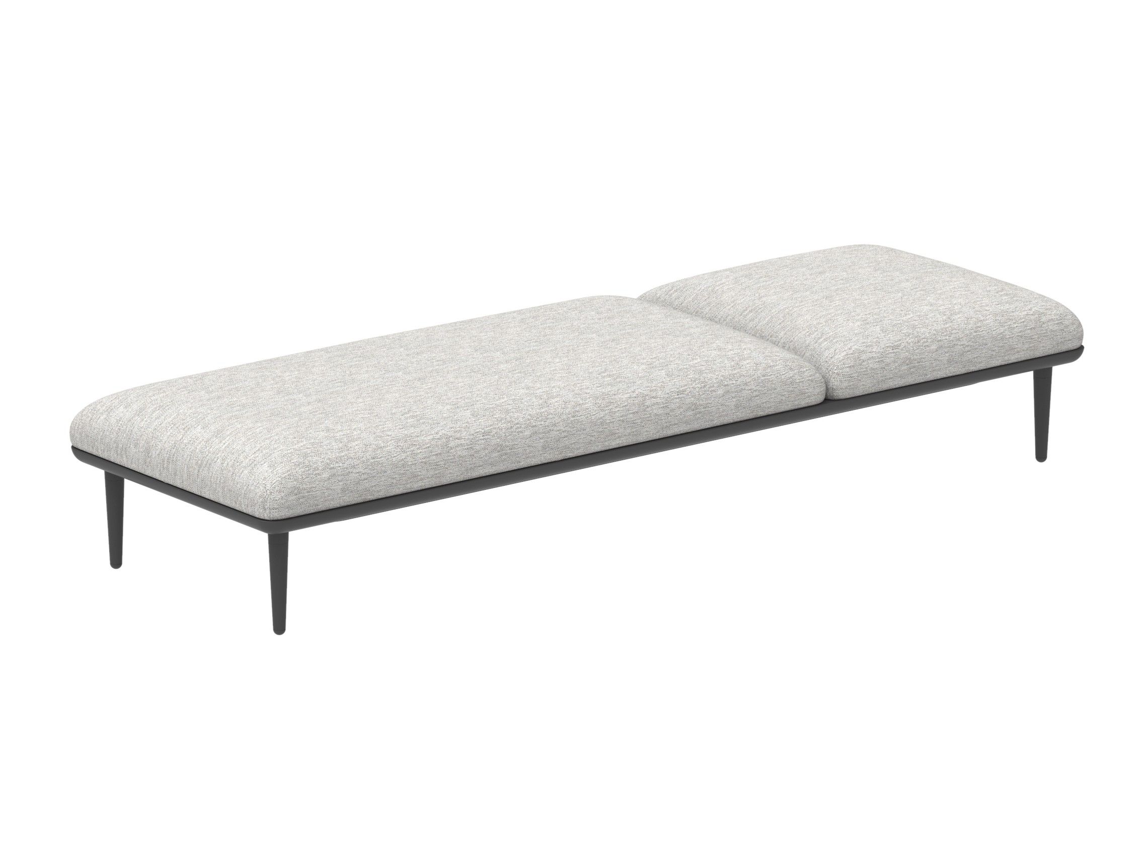 Садовая кровать с откидной спинкой из ткани Royal Botania Styletto Lounge ARCH-00124010