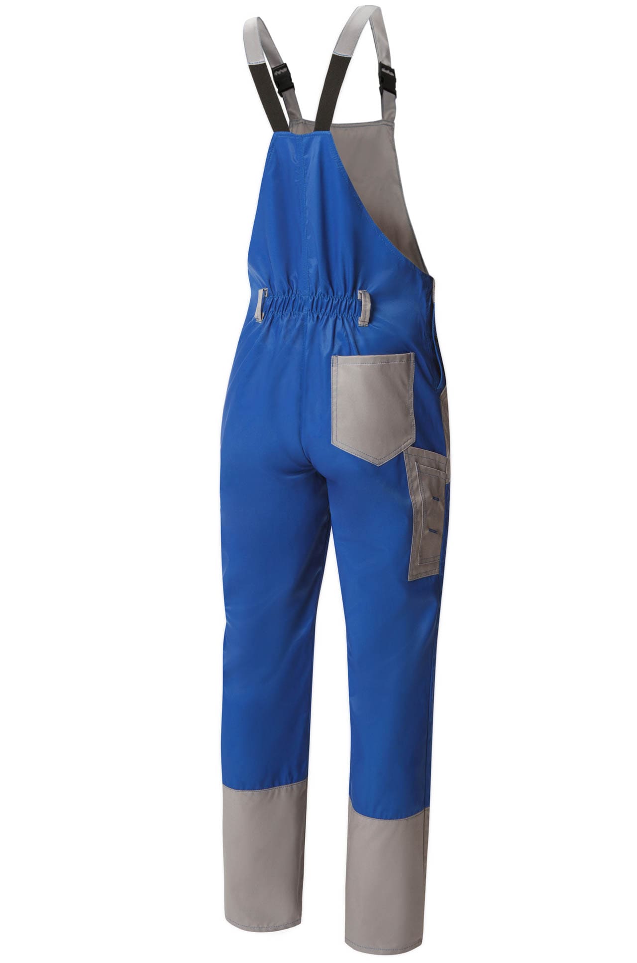 61494 Полукомбинезон "Мастер" василек-светло-серый  Летняя спецодежда  размер 56-58/182-188  - Вид №1