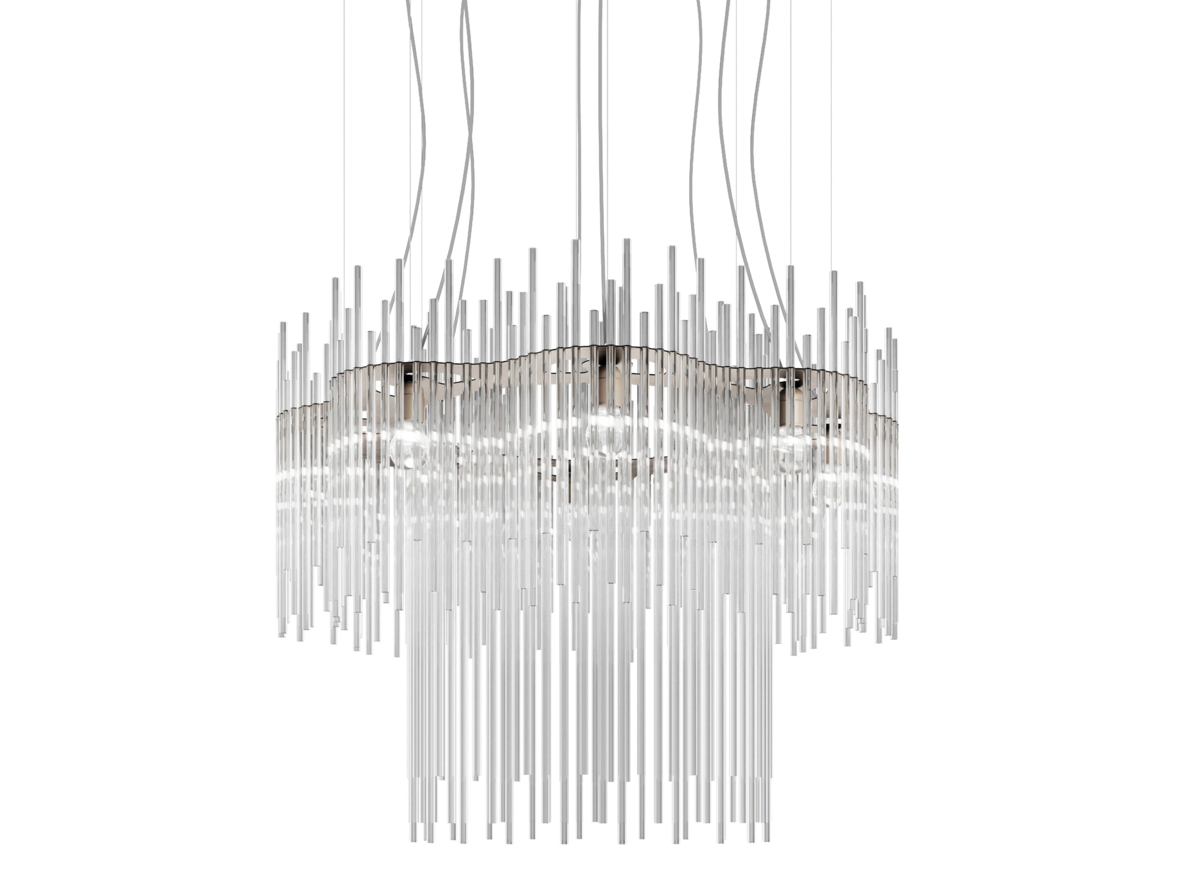 Стеклянный подвесной светильник Vetreria Vistosi тиара ARCH-00040810 - Вид №1