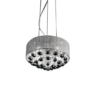 Подвесной светильник Andromeda 8 от Delight Collection хром P0173-08A DELIGHT COLLECTION ДИЗАЙНЕРСКИЕ 243619 Хром