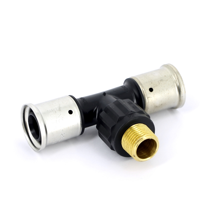 Тройник пресс-Н PVDF HENCO 26х1/2"х26 14PK260426