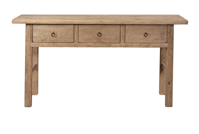 FUBR056 Винтажная консоль из вяза ijlbrown 