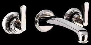 Devon&Devon Смеситель для умывальника настенный на 3 отверстия Manhattan Mnh433cr