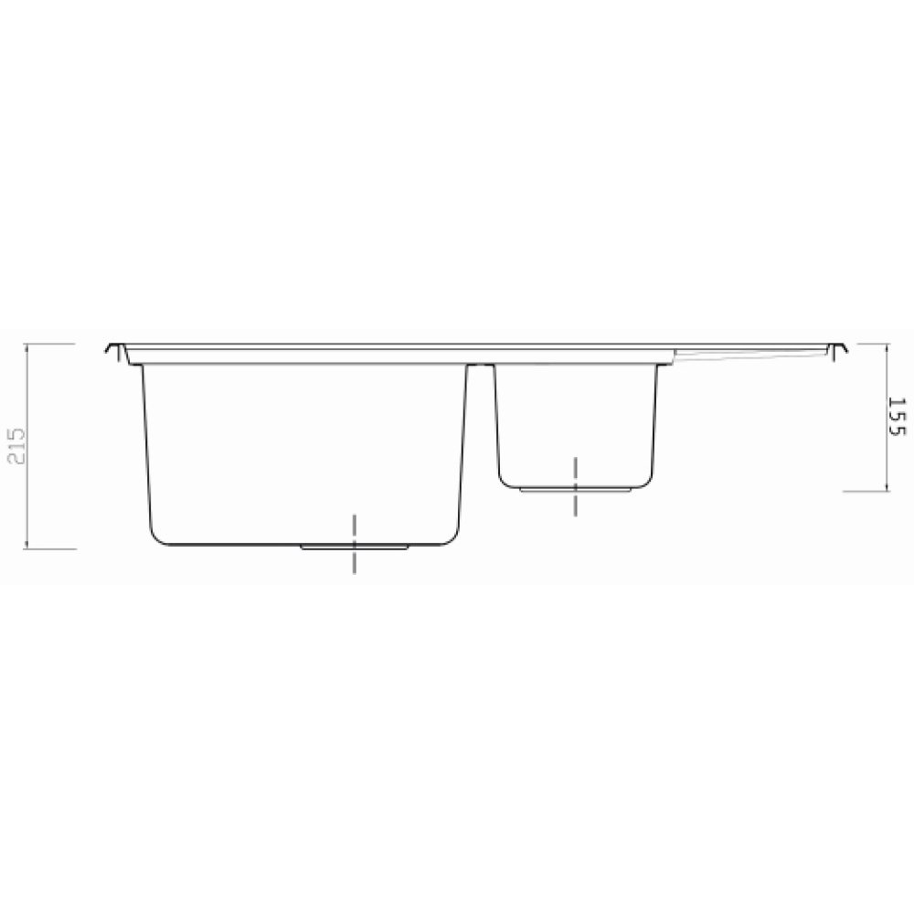 Кухонные мойки Eco Roma SMR-7850B.0 SEAMAN  - Вид №4