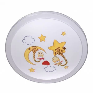 Настенно-потолочный светодиодный светильник MW-Light Улыбка 365015701 MW-LIGHT УЛЫБКА 208052 Белый;зеленый;разноцветный