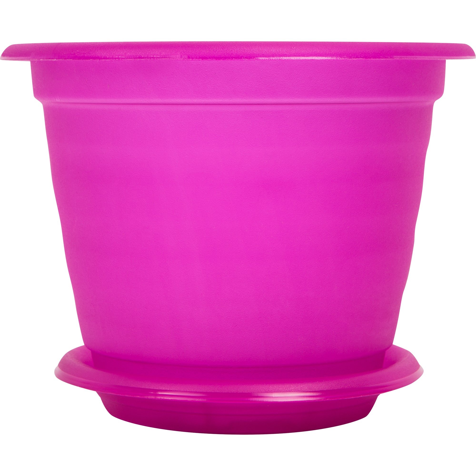 83105432 Горшок цветочный для ей ø19 h15 см v2.2 л пластик малиновый Орхид Santreyd  - Вид №3