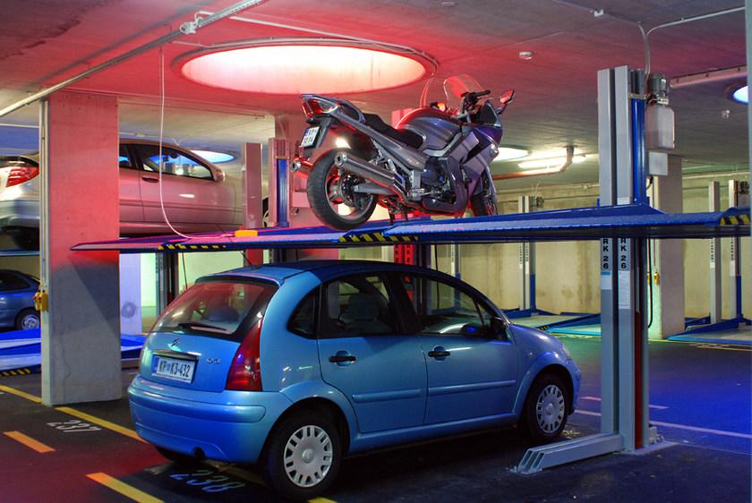 O.ME.R. Система парковки для двух наложенных друг на друга автомобилей sun-id-1481995 - Вид №1