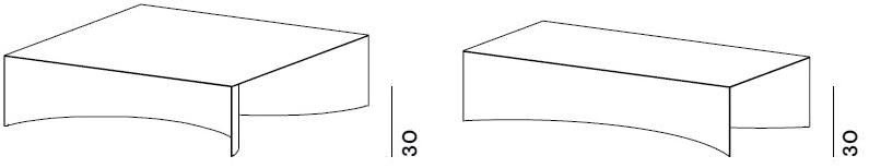 Desalto Журнальный столик из стали Void 616 - Вид №7