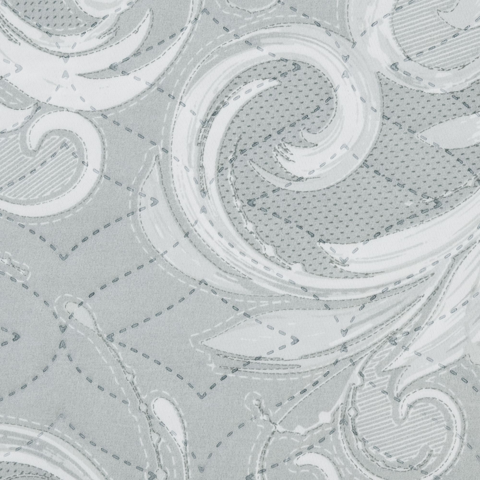 82614715 Покрывало Milena, 200x220 см, полисатин стёганый, цвет серебристый романтика Santreyd  - Вид №1