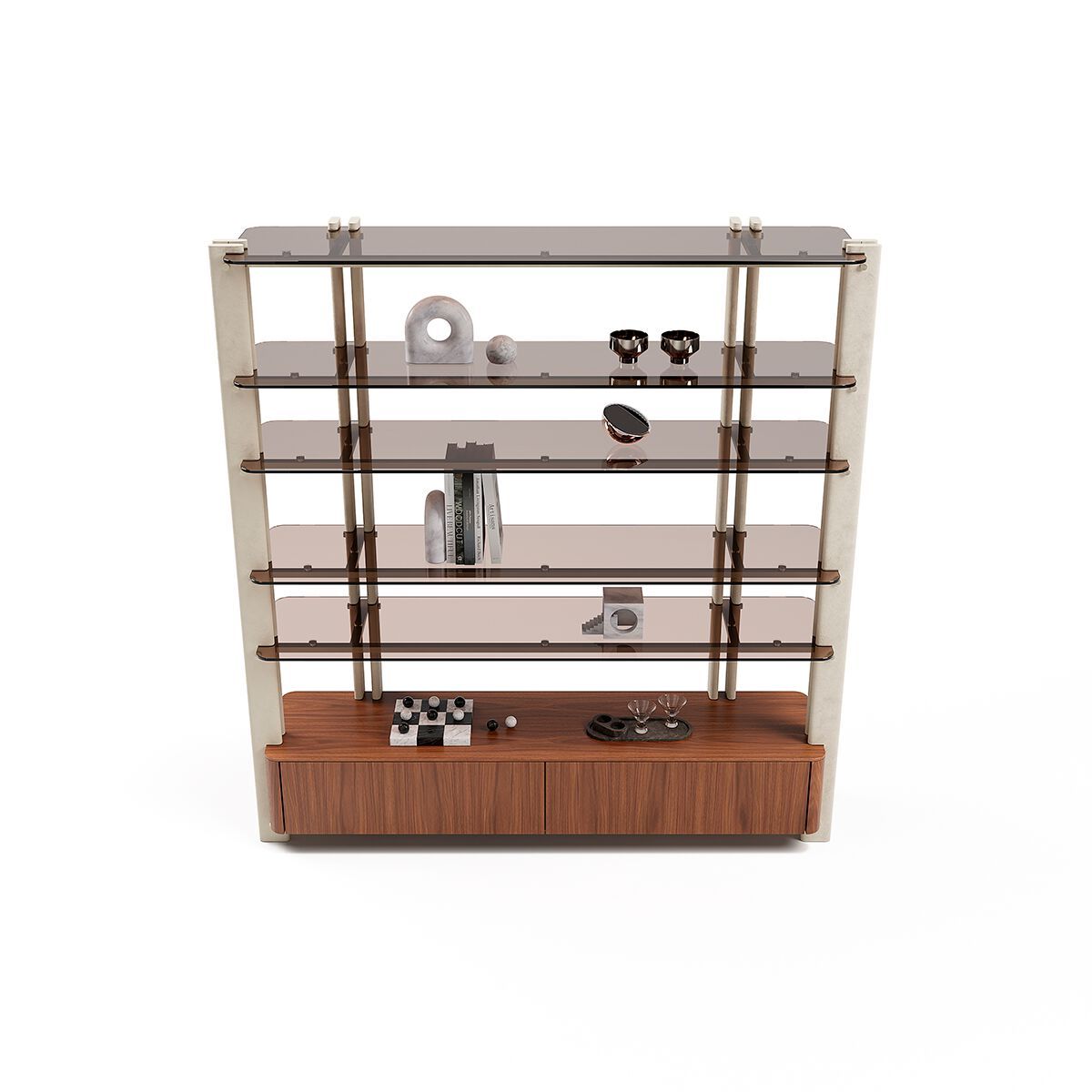 Деревянный двухсторонний книжный шкаф Capital Collection Diesis ARCH-00066794 - Вид №24