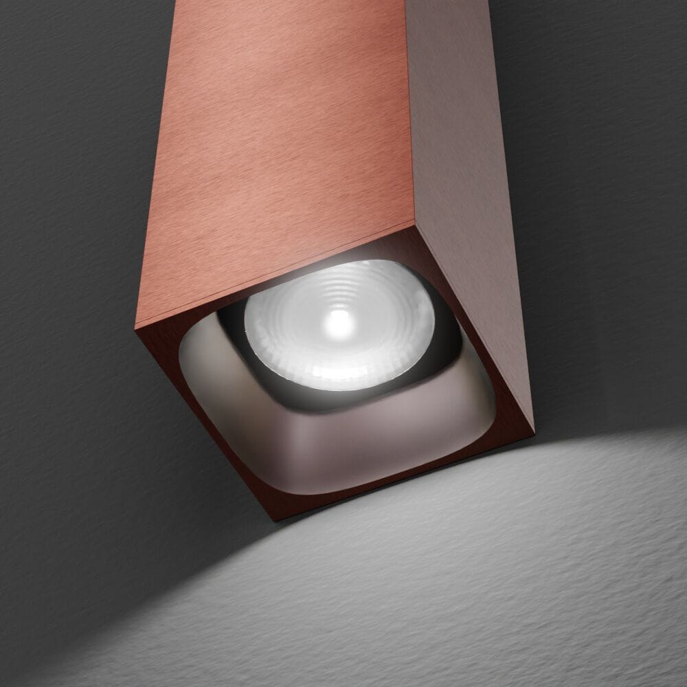 Алюминиевый настенный светильник Amarcords Qube ARCH-00115300 - Вид №6