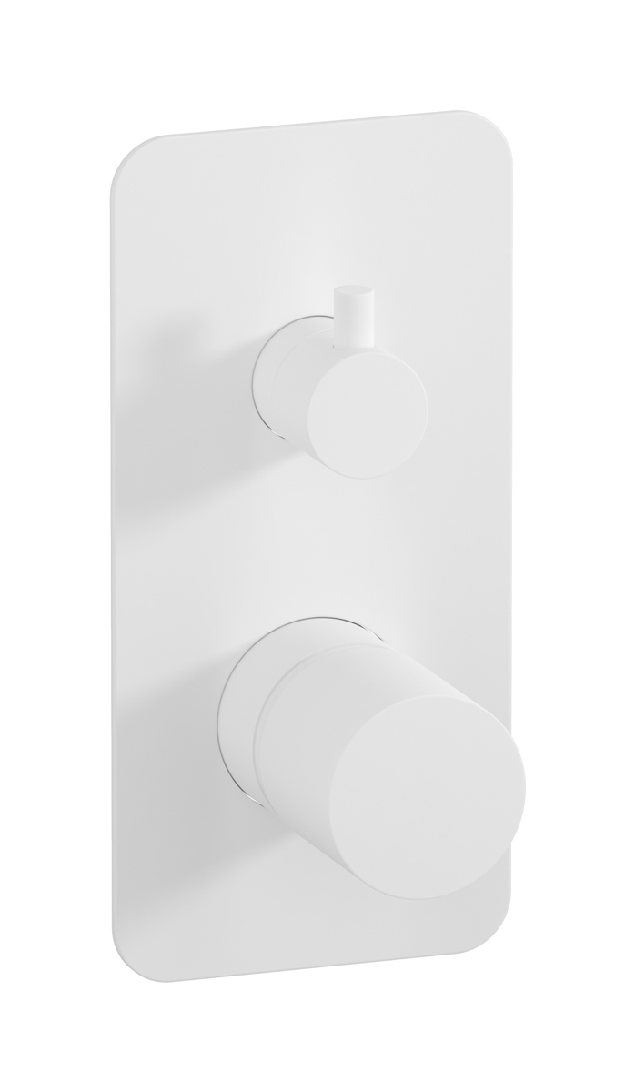 Встроенный смеситель для душа с двухходовым дивертером WE ARE IB rr310bo Matt White Brera