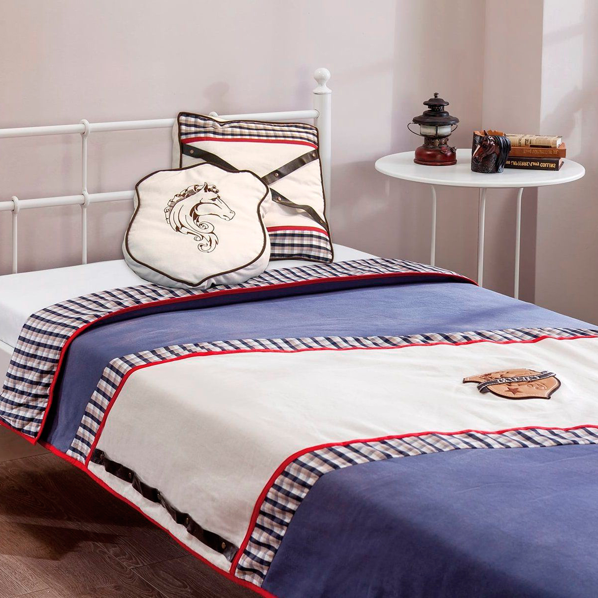 Покрывало детское 120х200 см с 2 подушками синее Royal CILEK ROYAL 00-3832479 Синий Santreyd - Вид №4