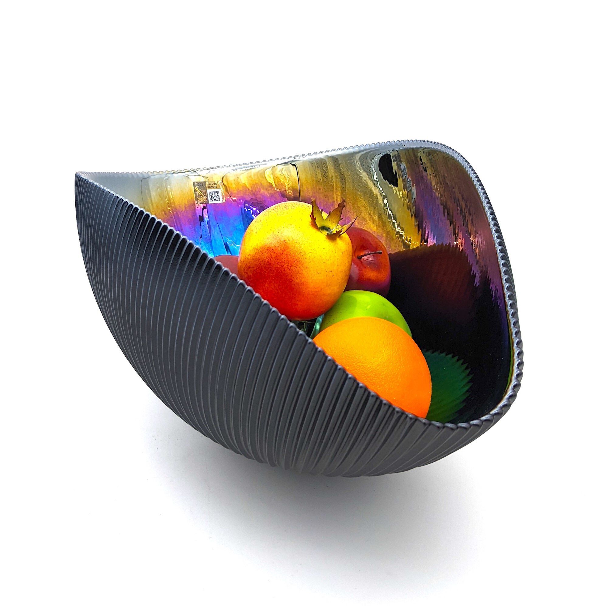 Черные центральные элементы из муранского стекла YourMurano Shell ARCH-00036694 - Вид №4