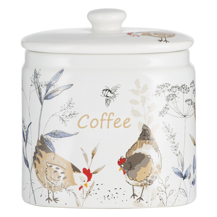 P_0059.631 Емкость для хранения кофе country hens 650 мл Price&Kensington 