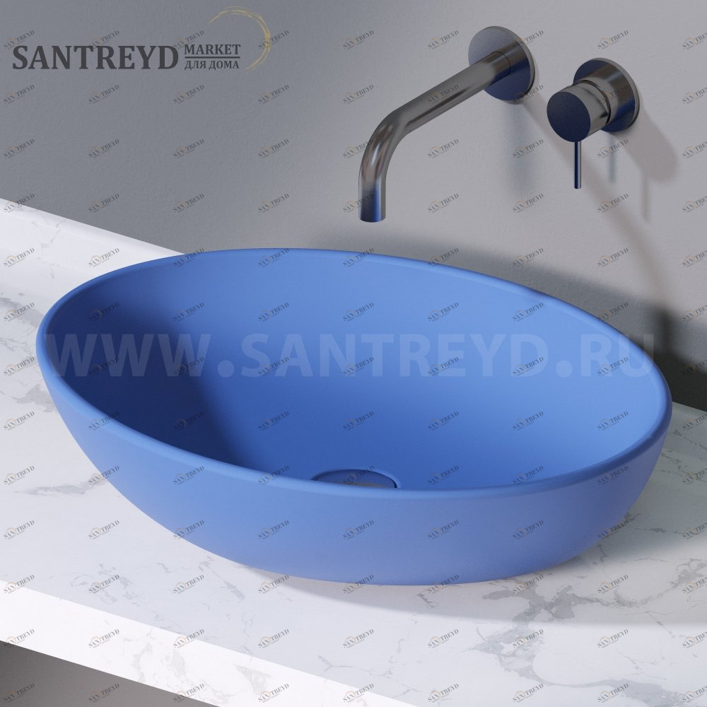 L243140 Накладная раковина на столешницу  овальная A. e T. Italia THIN AeT ITALIA