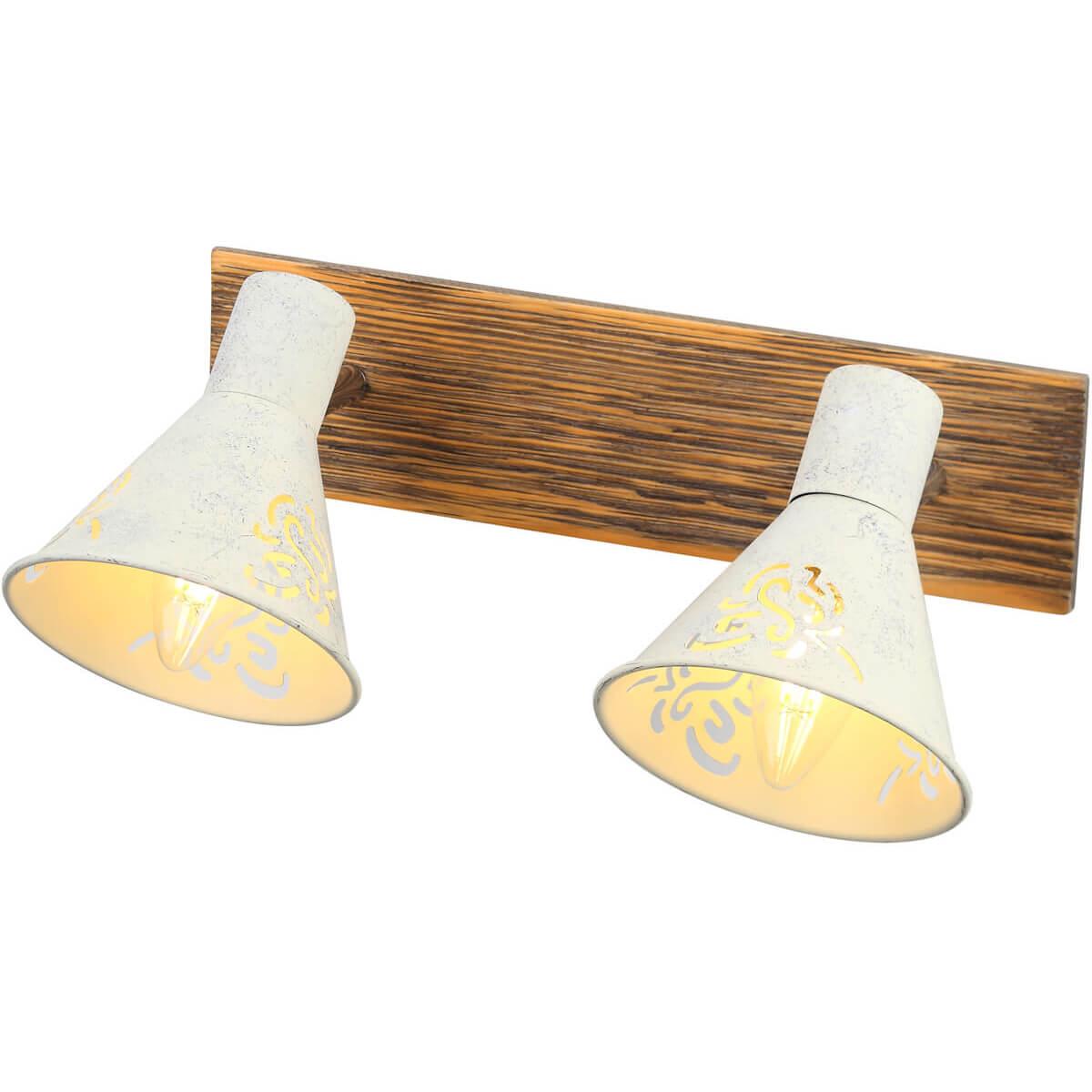 Спот настенный на 2 лампы серый Cansaro 7012-702 RIVOLI CANSARO 00-3926710 Бежевый;серый  - Вид №3