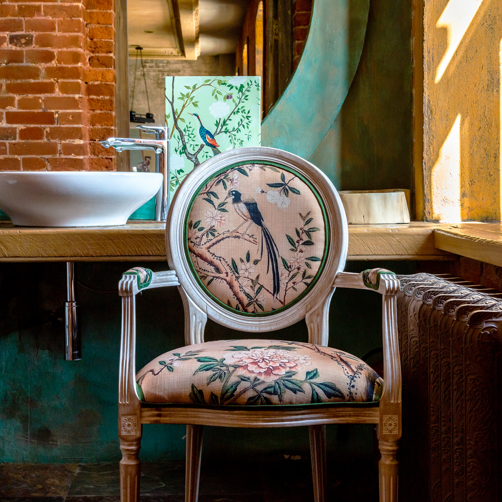 75080004 Картина «Шинуазри», версия 5 (холст, галерейная натяжка) Object Desire  - Вид №7