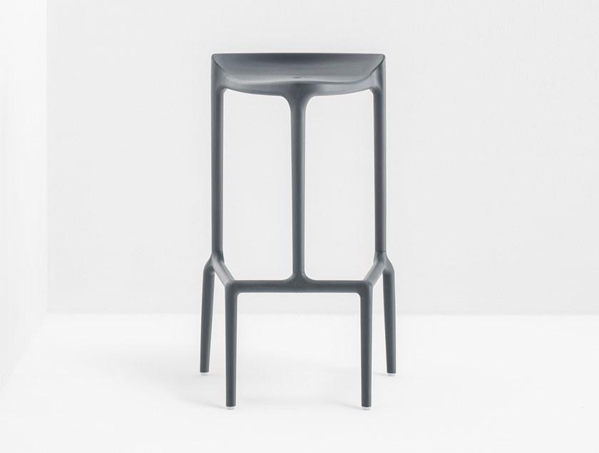 Pedrali Высокий штабелируемый табурет из полипропилена Happy 490 - Вид №4