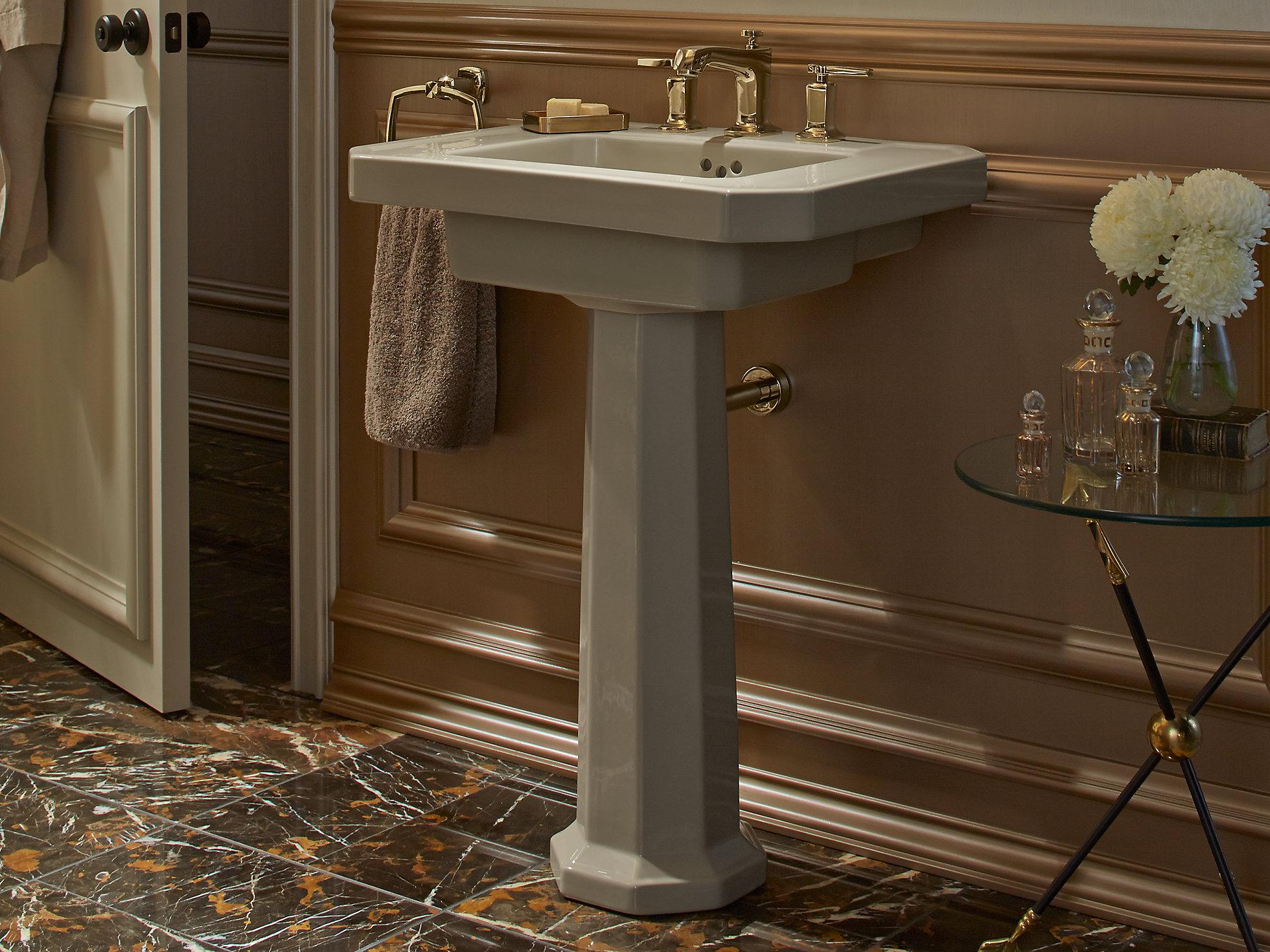 KOHLER Kathryn Пьедестал раковина с 8 шт. K-2322-8-7  - Вид №4