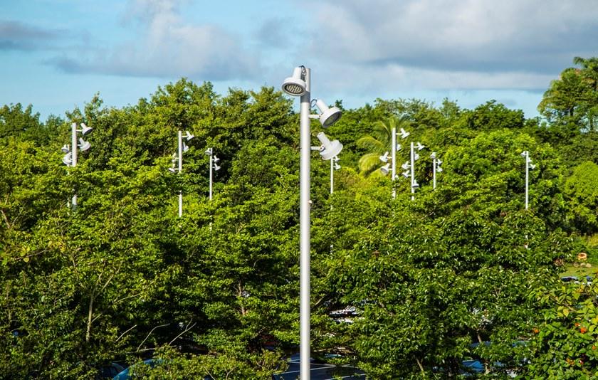 URBIDERMIS Уличный фонарь на алюминиевой опоре обеспечивает прямой свет Arne sun-id-1373185 - Вид №4