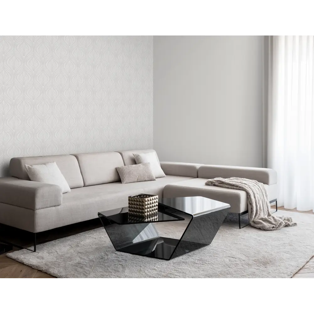 Ateliero Morocco - серые флизелиновые обои с вензельным узором 89407032 STLM-1571554 - Вид №5