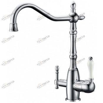 Zorg ZR 312 YF-50 хром Смеситель для кухни Zorg 355х230 мм 