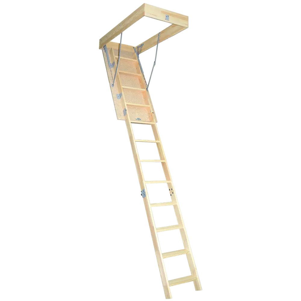 Лестница чердачная складная с секциями ЧЛ-16 70x80x265 см ЛЕСЕНКА STLM-2081358