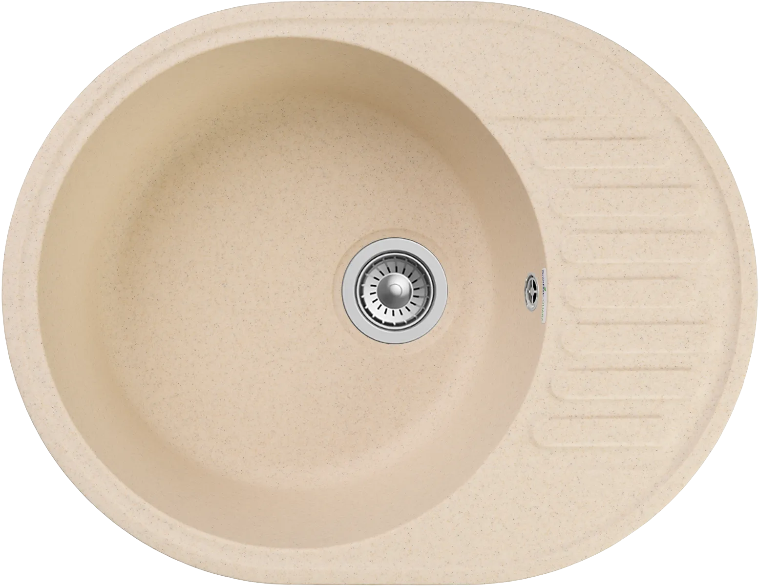 Кухонная мойка Кварц QUARZ S395 GranFest 58-S395