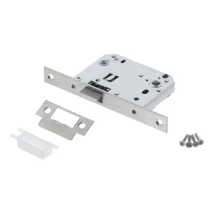 Защелка под фиксатор Palladium 470, 165x74x20 мм, сталь/ЦАМ, цвет матовый никель