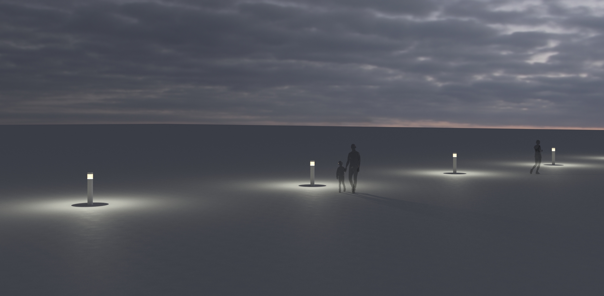 3366611 Мобильный светильник Platek TUBE  TUBE H. 1000 mm - LED 3000K - Вид №15