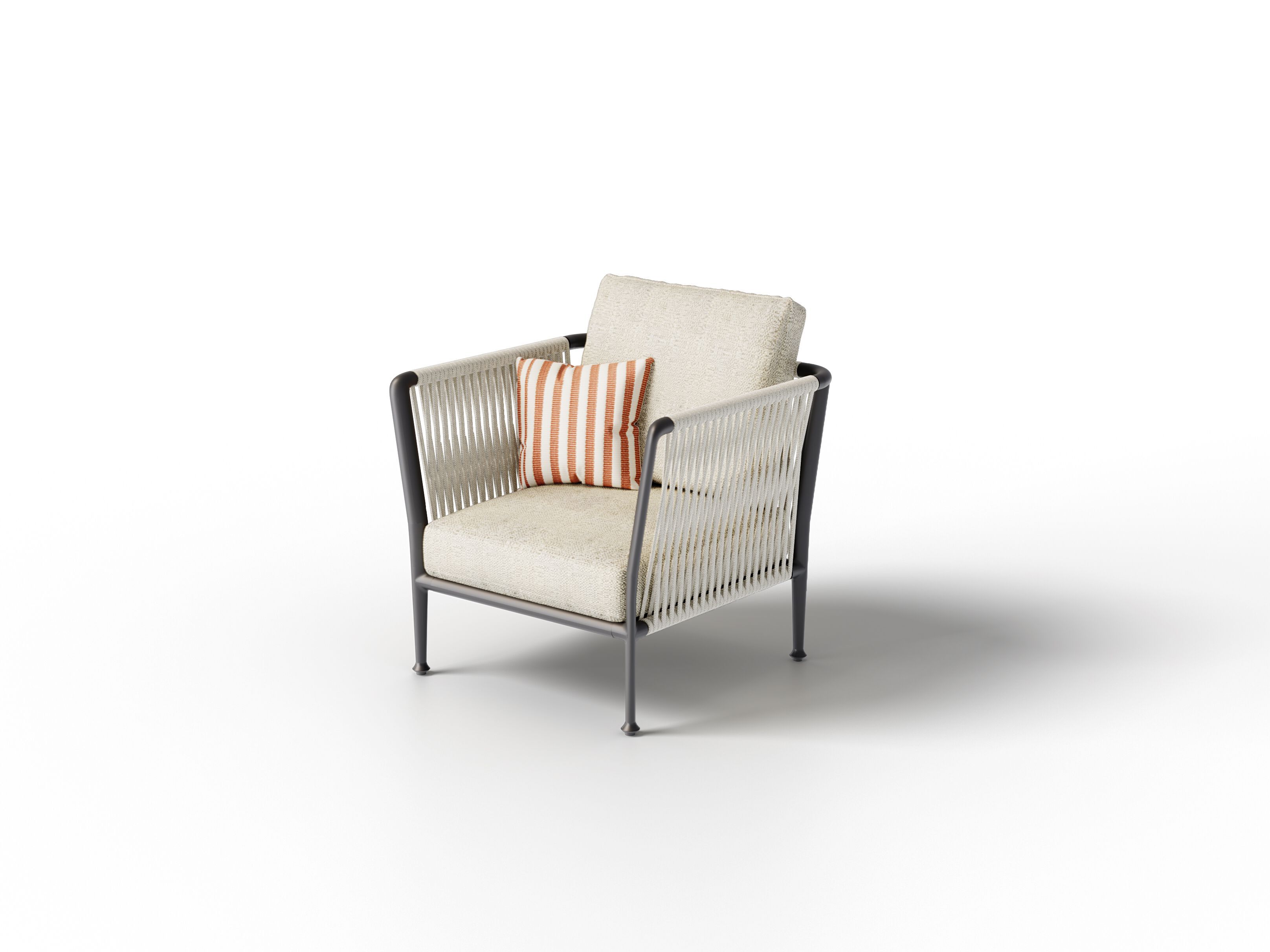 Садовое кресло с подлокотниками Unopiù Treble ARCH-00074536