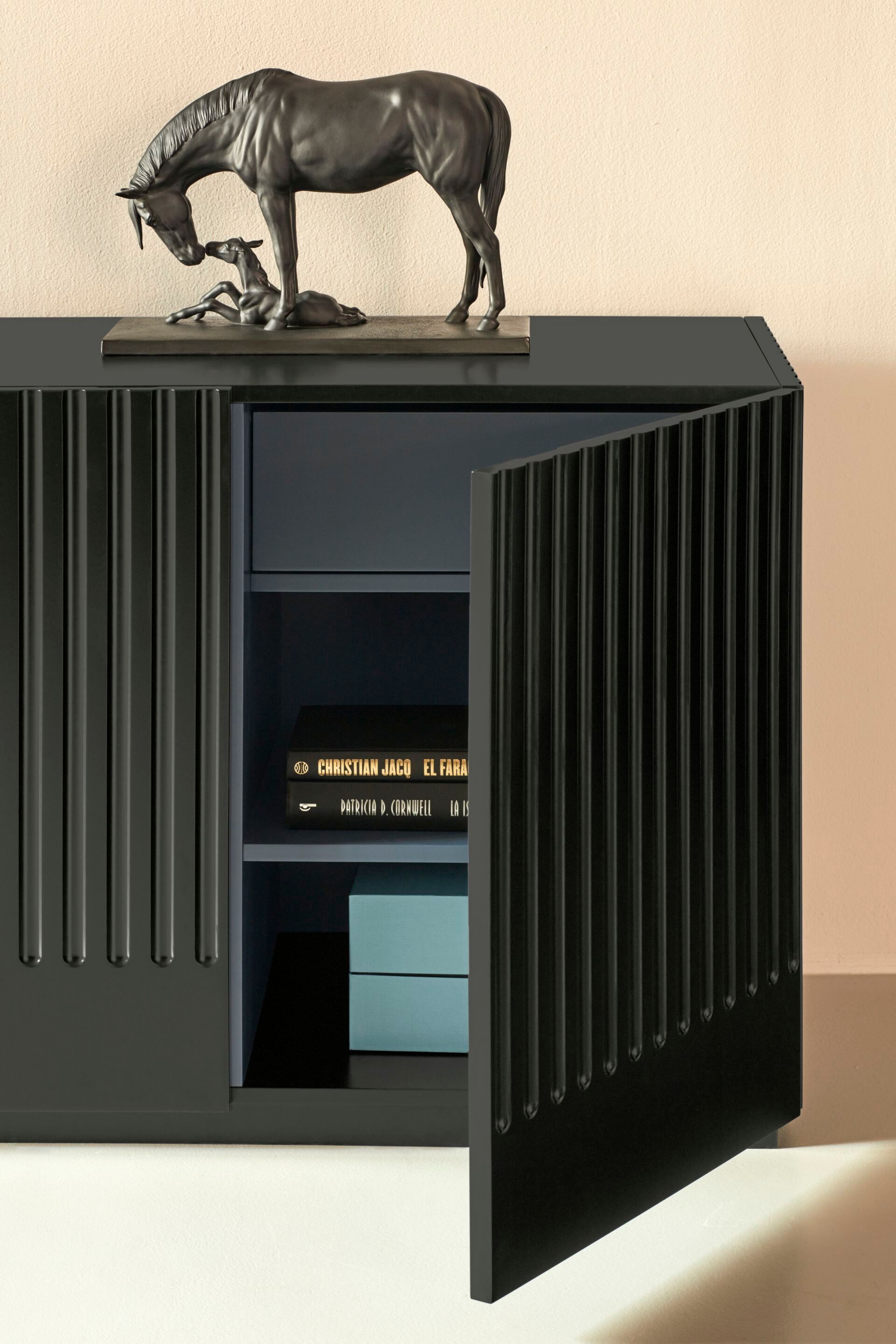 Шкаф из МДФ с распашными дверями TEULAT Doric ARCH-00084507 - Вид №12