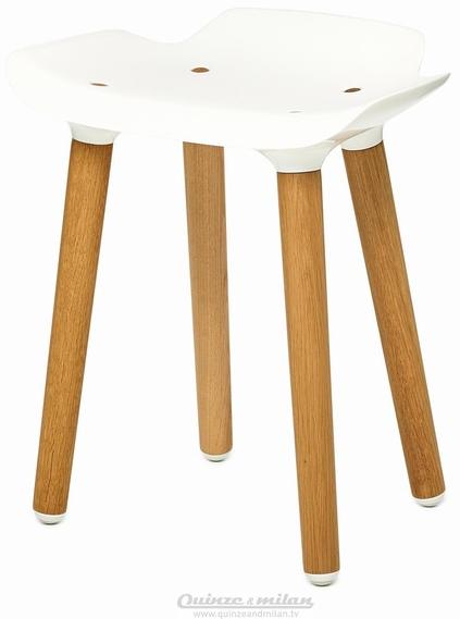 Quinze & Milan Низкий деревянный табурет Pilot sun-id-1379040 - Вид №7